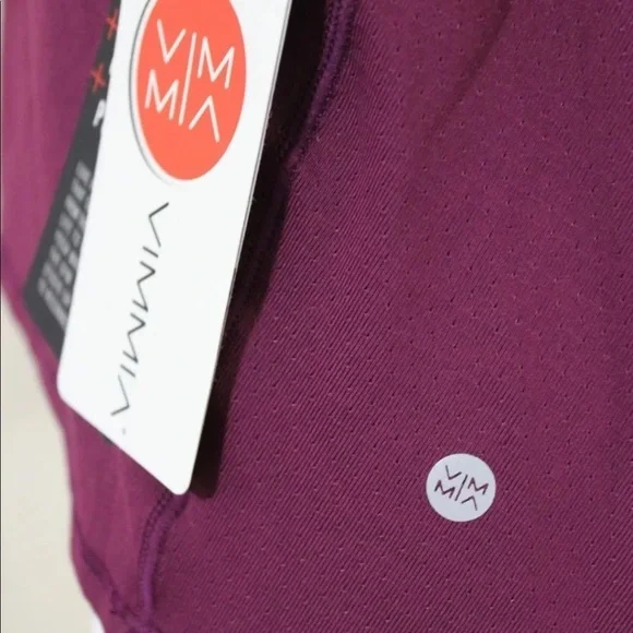 VIMMIA Intention Tank Top In Merlot Color Size Small - Picture 5 of 5